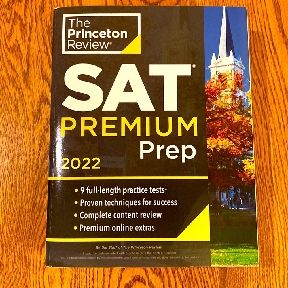 SAT premium prep The Princeton Review 2022